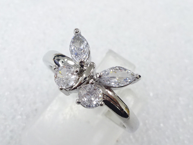 CRYSTAL FASHION RING / JP SIZE 14